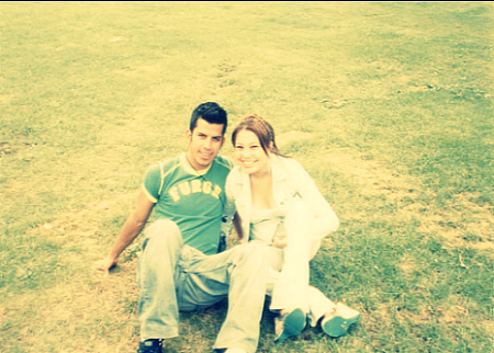 Descansando en los jardines