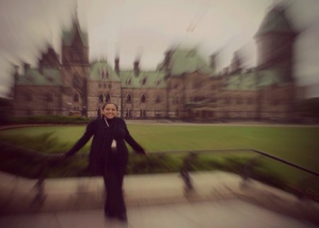 Futura abogada en el parlamento canadiense 